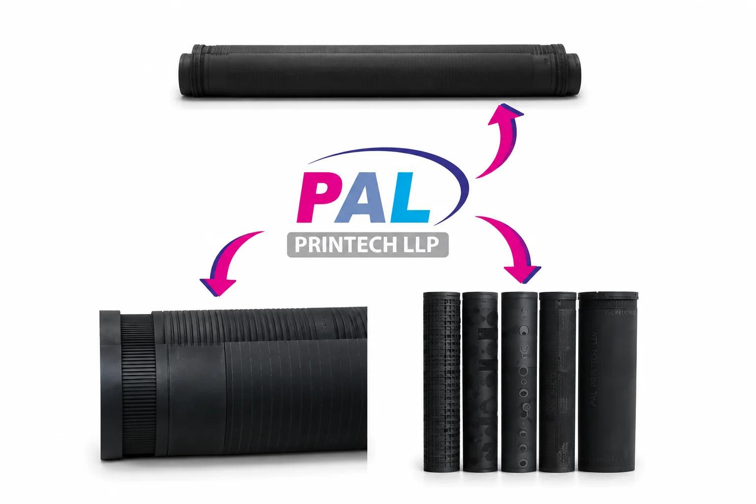 PAL Printech laser engraved sleeves and plates product diagram